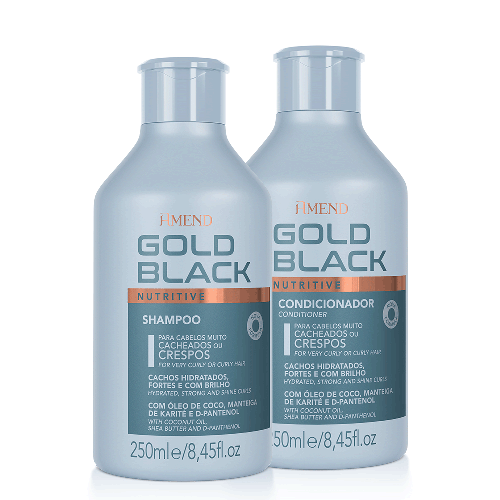 Kit Gold Black Nutritive | 2 produtos
